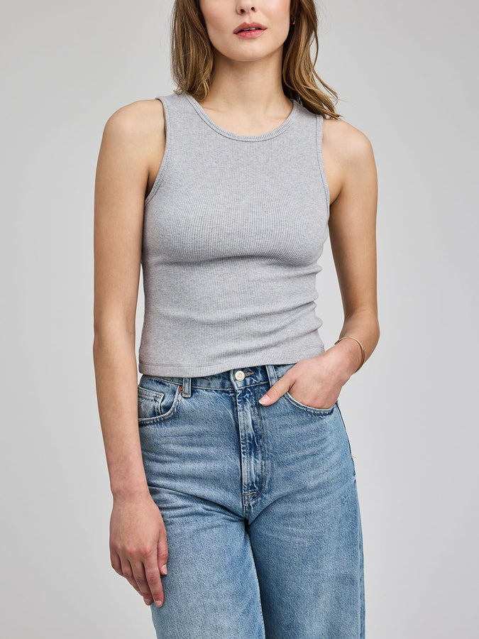 Gentle Fawn Daria Tank Top Spring 2026 | HEATHER GREY