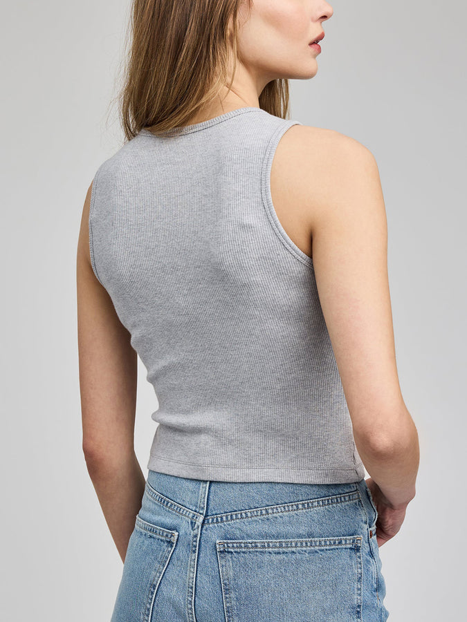 Gentle Fawn Daria Tank Top Spring 2026 | HEATHER GREY