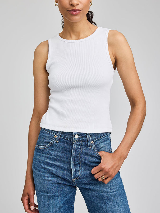 Gentle Fawn Daria Tank Top Spring 2026 | WHITE