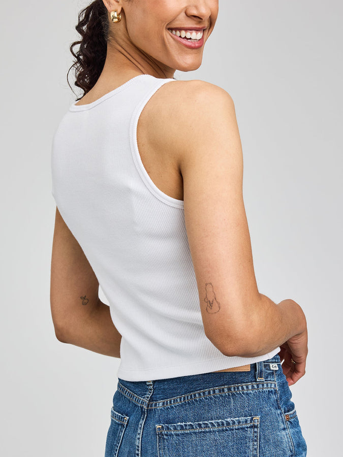 Gentle Fawn Daria Tank Top Spring 2026 | WHITE