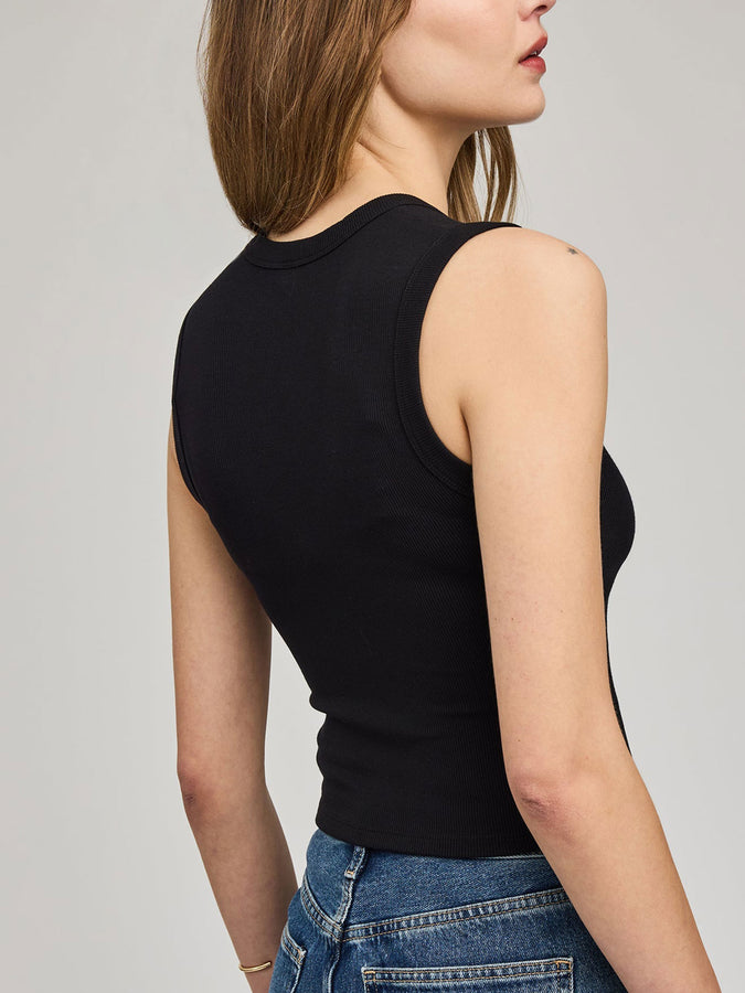 Gentle Fawn Crawford Tank Top Spring 2026 | BLACK