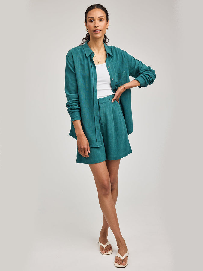 Gentle Fawn Portia Long Sleeve Buttondown Shirt Spring 2026 | LAGOON