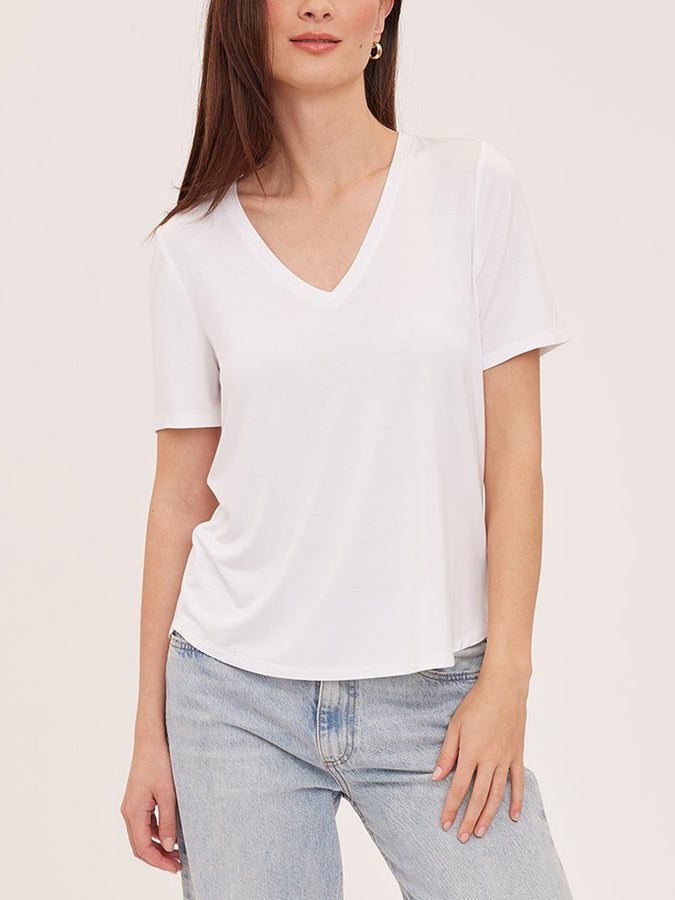 Gentle Fawn Jamie T-Shirt Fall 2026 | WHITE