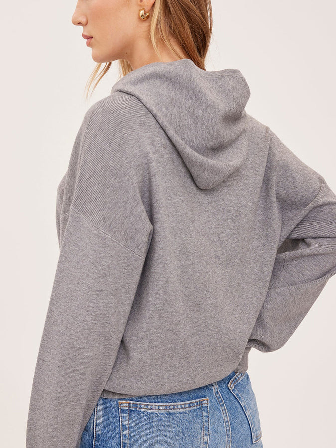 Gentle Fawn Grayson Hoodie Fall 2026 | HEATHER GREY