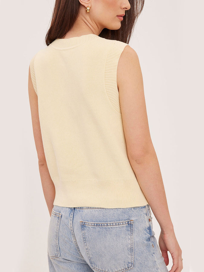 Gentle Fawn Skylar Knit Vest Fall 2026 | PARCHMENT