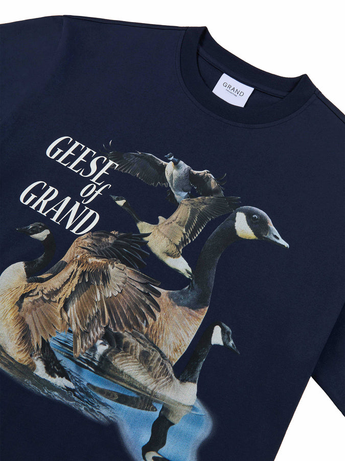 Grand Geese Of Grand T-Shirt Fall 2026 | NAVY