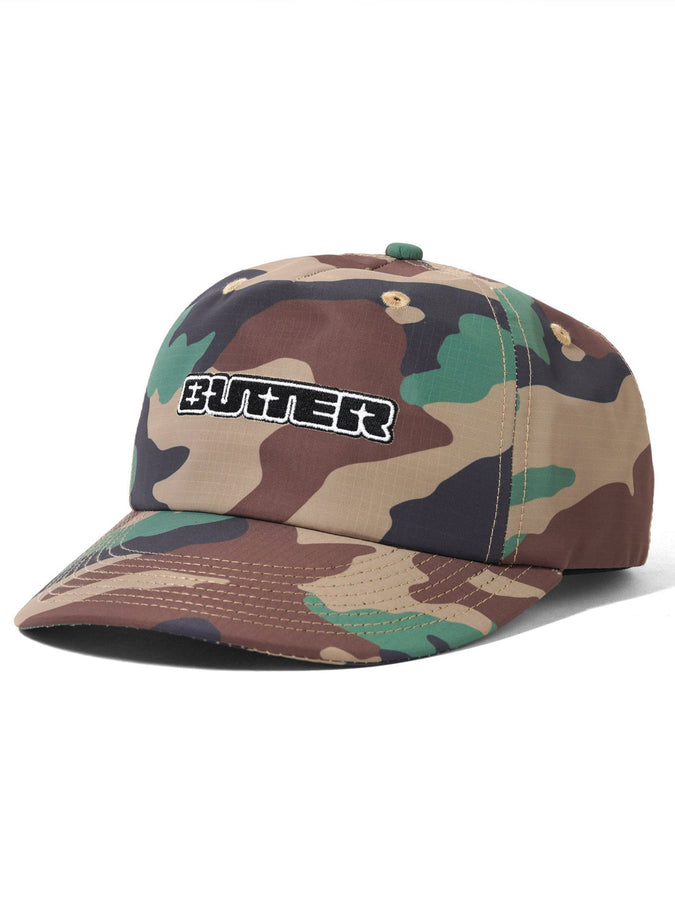 Butter Goods Glint Snapback Hat | WOODLAND CAMO