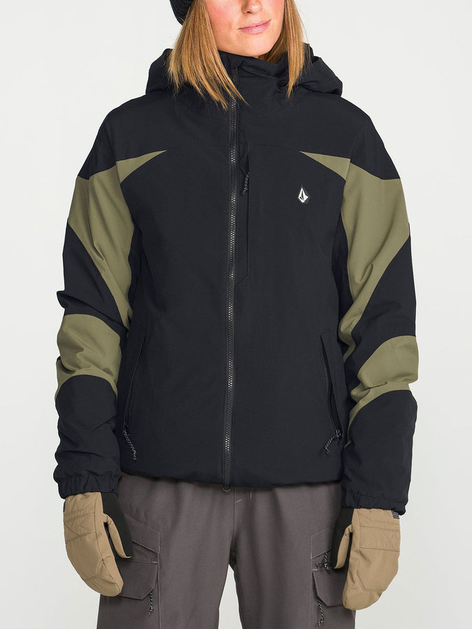 Volcom Shelter 3D Stretch 2027 – Women's Insulated Jacket | BLACK (BLK)