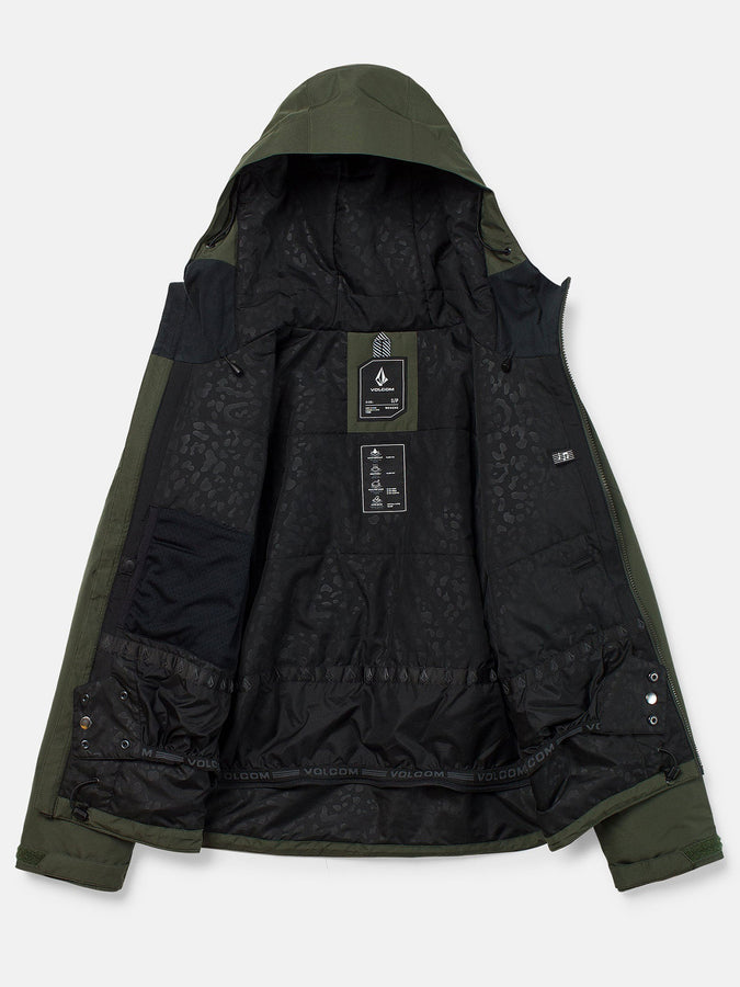 Volcom Steele 2027 – Women's Insulated Jacket | DARK GREEN (DGN)