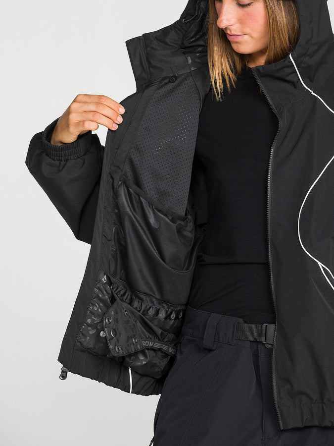 Volcom Liftline 20K 2027 – Women's Shell Jacket | BLACK (BLK)