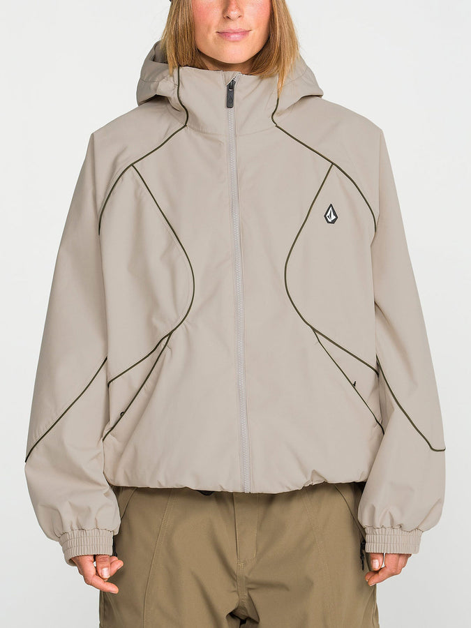 Volcom Liftline 20K 2027 – Women's Shell Jacket | KHAKI (KHA)