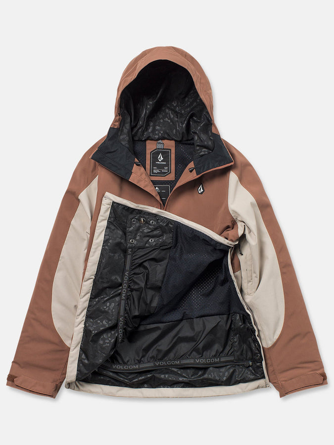 Volcom Harlan Pullover 2027 – Women's Shell Jacket | DESERT TAUPE (DT0)