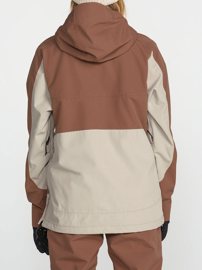 Volcom Harlan Pullover 2027 – Women's Shell Jacket | DESERT TAUPE (DT0)