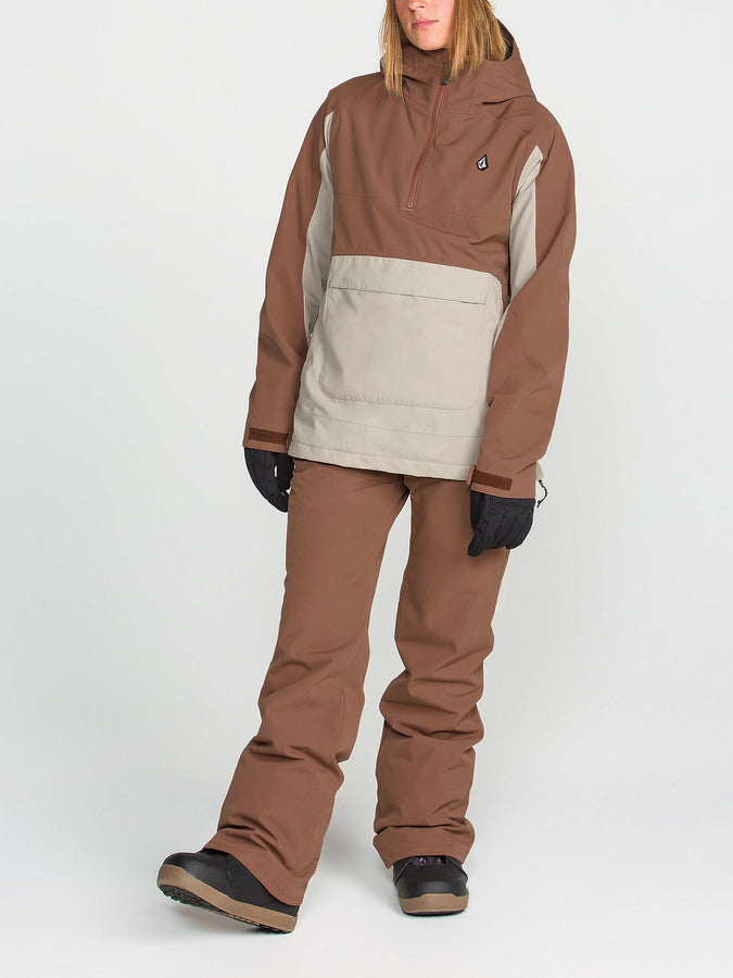 Volcom Harlan Pullover 2027 – Women's Shell Jacket | DESERT TAUPE (DT0)