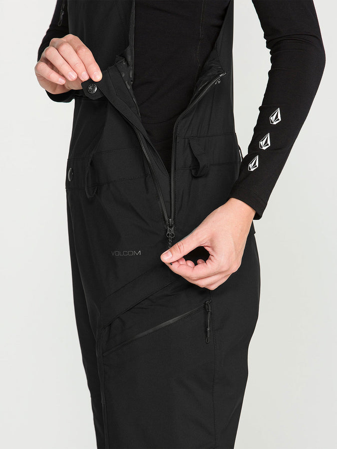 Volcom GORE-TEX Ash Stretch 2027 – Women's Shell Bib | BLACK (BLK)