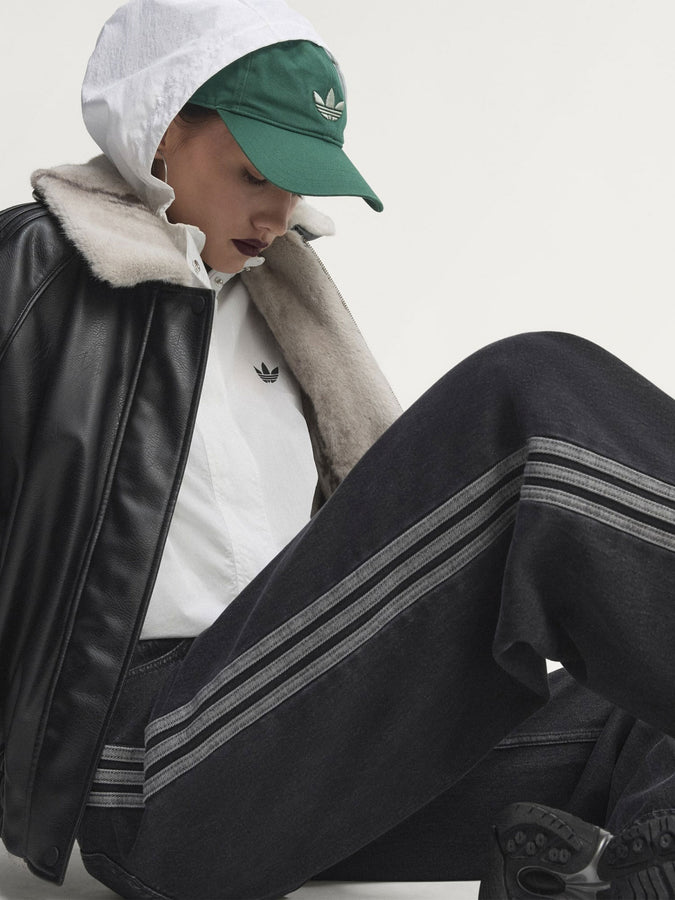 Adidas Firebird Wide Jeans Fall 2026 | BLACK