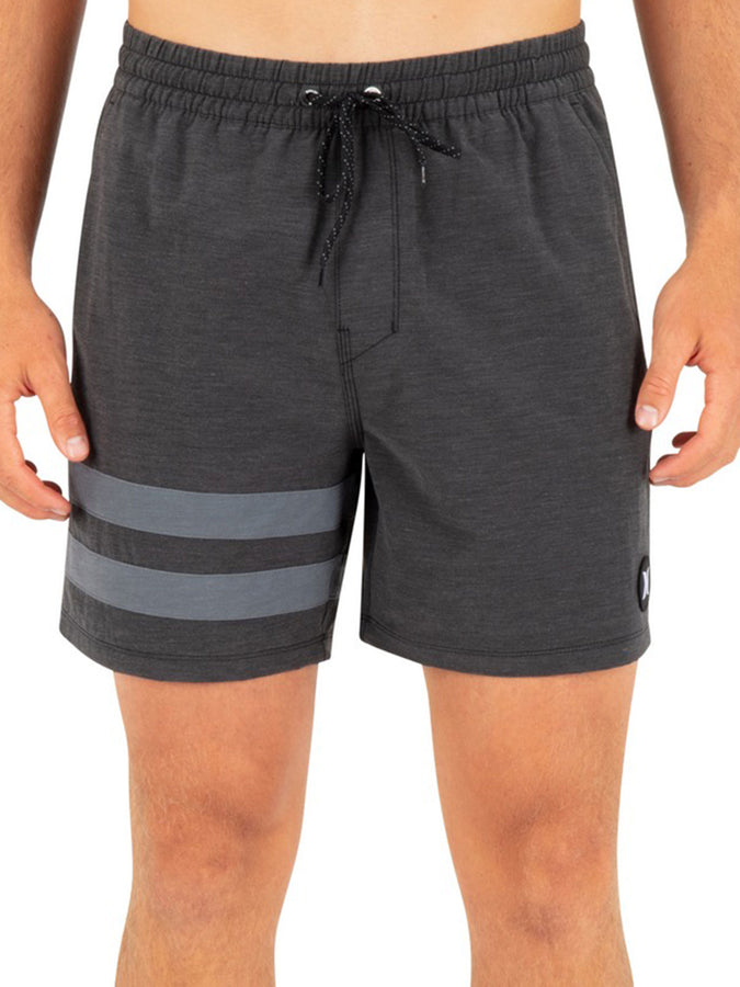 Hurley Phantom Eco Block Party Volley  17'' Boardshorts Spring 2026 | BLACK (001)