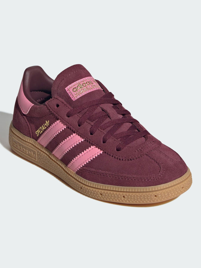 Adidas Handball Spezial Maroon/Bliss Pink/Gum Shoes Fall 2026 | MAROON/PINK/GUM