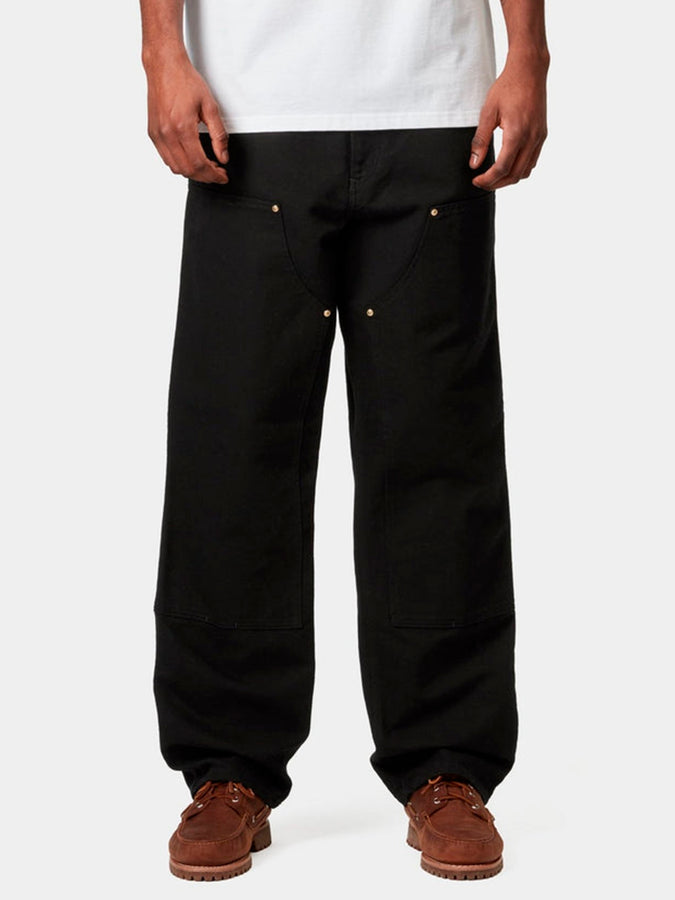 Carhartt Wip Double Knee Pants | BLACK RINSED