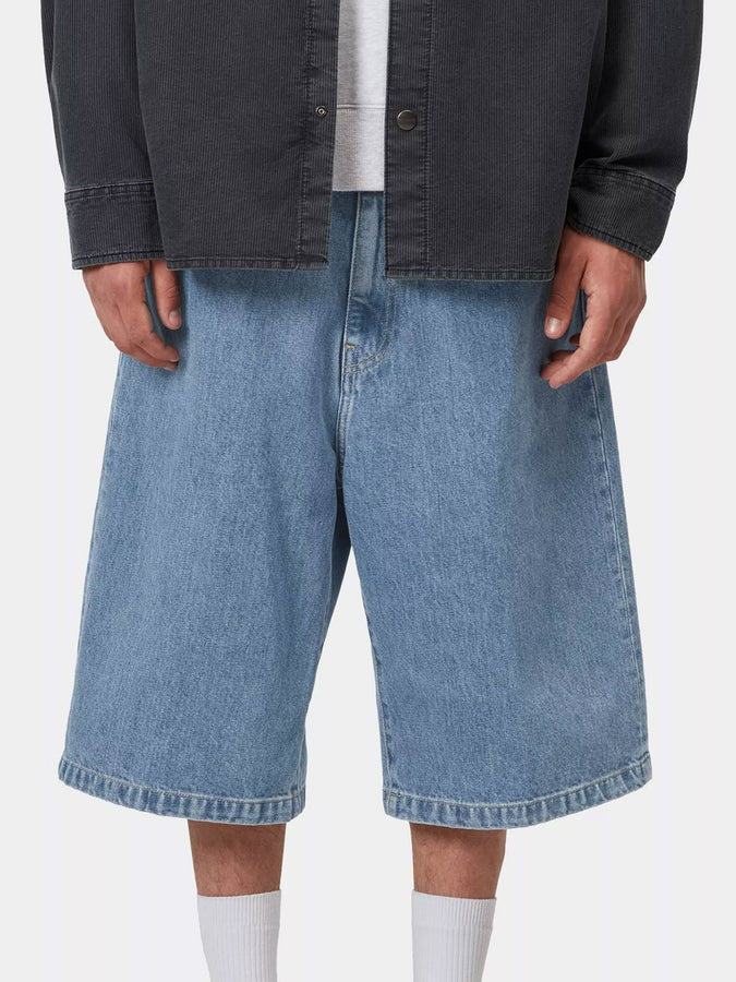 Carhartt Wip Langdon Denim Shorts Spring 2026 | BLUE STONE BLEACHED (0112)