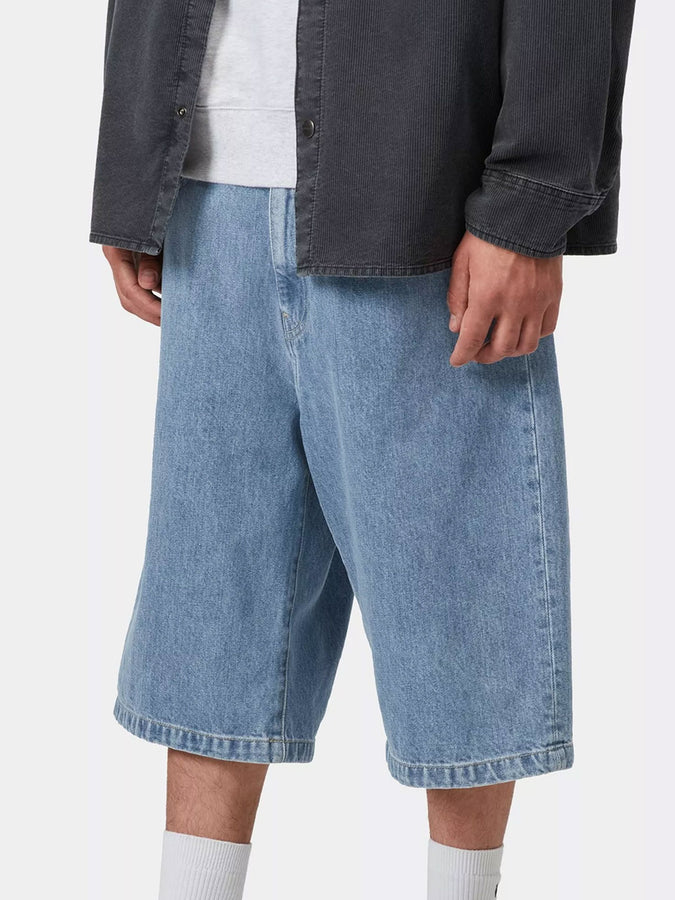 Carhartt Wip Langdon Denim Shorts Spring 2026 | BLUE STONE BLEACHED (0112)