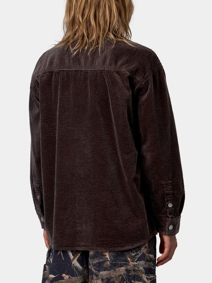 Carhartt WIP Bekka Cord Long Sleeve Buttondown Shirt Fall 2026 | PALISANDER RINSED (33H02)