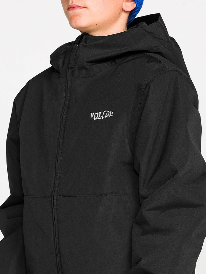 Volcom Chaos 2027 – Insulated Jacket (Youth 7-14) | BLACK (BLK)