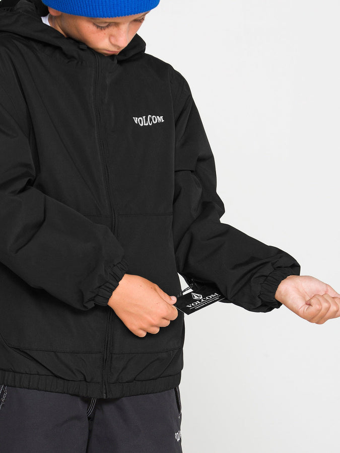 Volcom Chaos 2027 – Insulated Jacket (Youth 7-14) | BLACK (BLK)