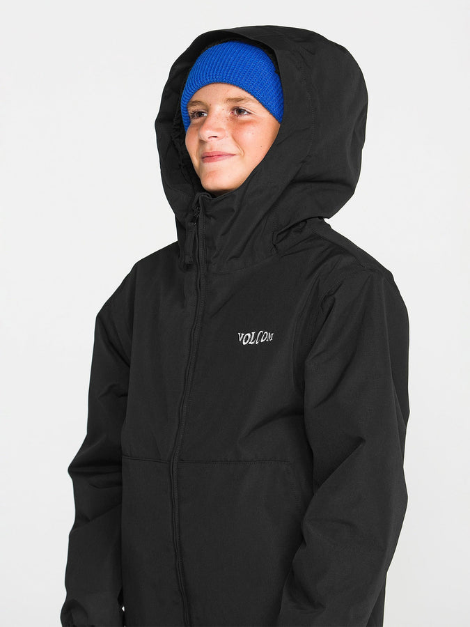 Volcom Chaos 2027 – Insulated Jacket (Youth 7-14) | BLACK (BLK)