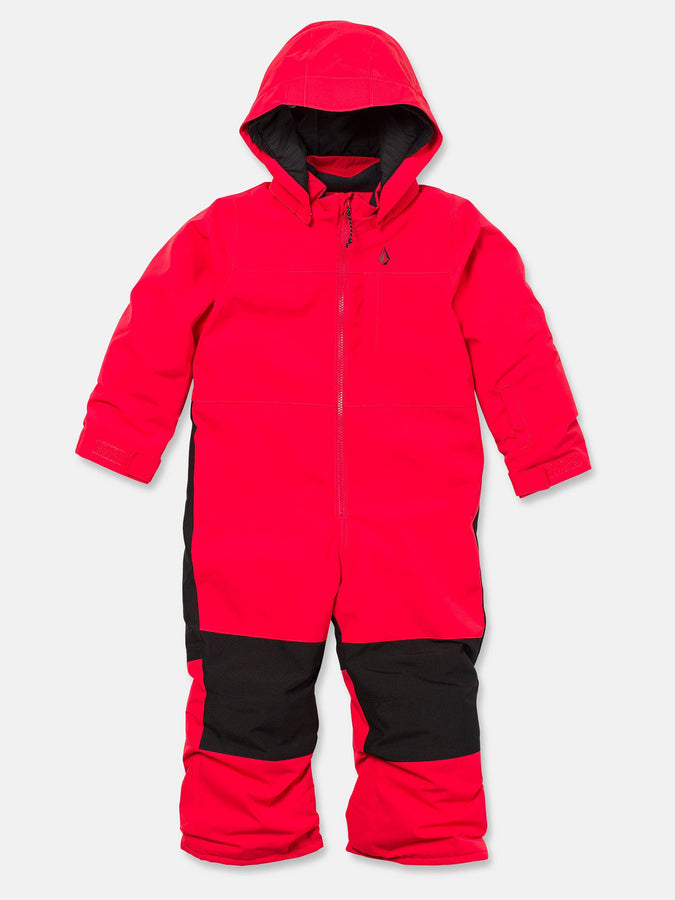 Volcom Little Flurry 2027 – Insulated One Piece (Kids 2-7) | BRIGHT CHERRY (B0C)