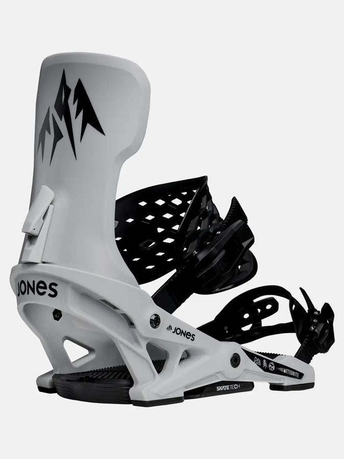 Jones Meteorite Snowboard Bindings 2027 | SMOKE GREY