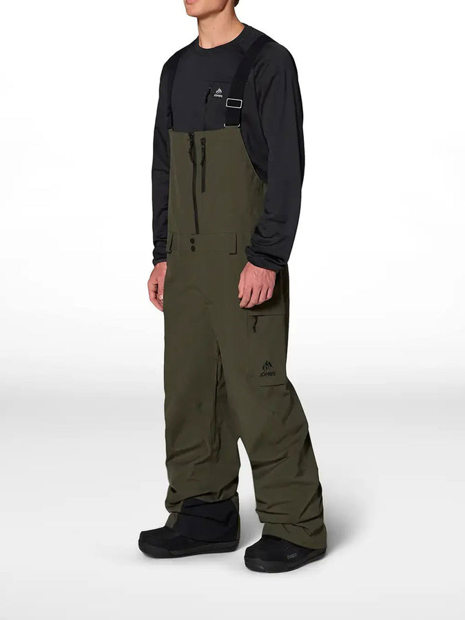 Jones MTN Surf 2027 – Shell Bib | MIDNIGHT GREEN