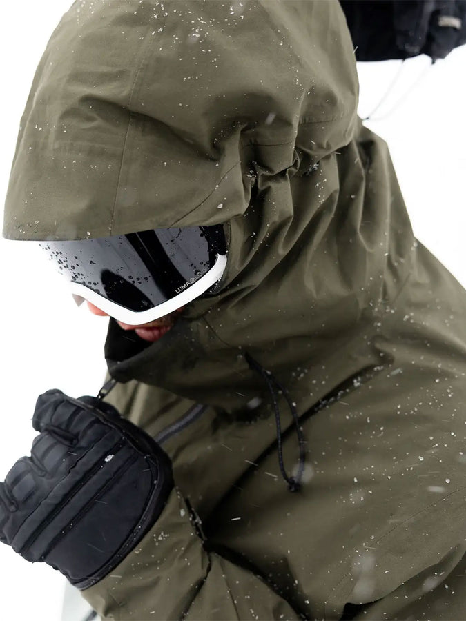 Jones GORE-TEX Deeper 2027 – Shell Jacket | MIDNIGHT GREEN