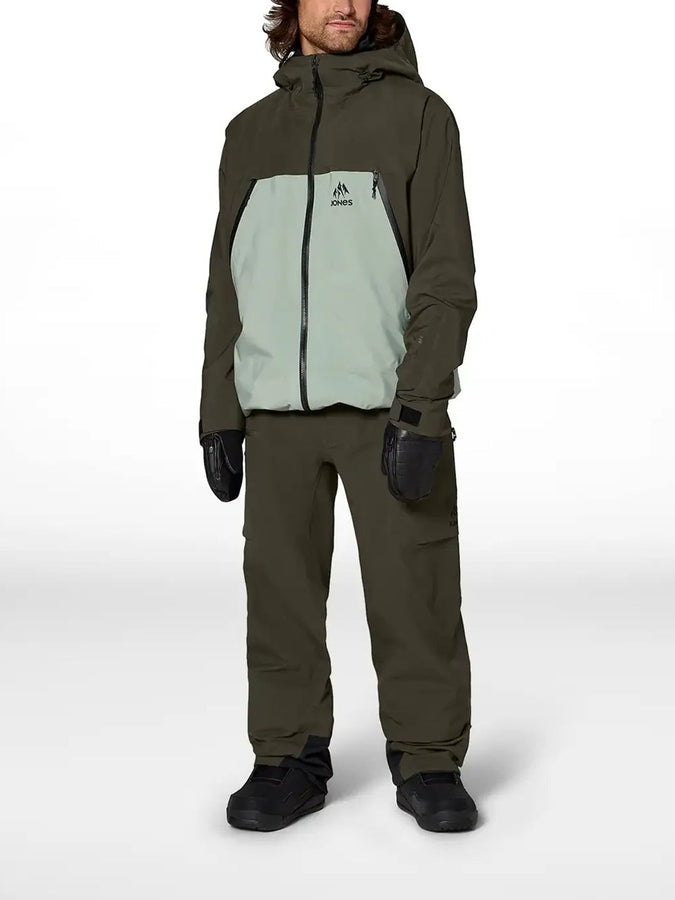 Jones GORE-TEX Deeper 2027 – Shell Jacket | MIDNIGHT GREEN