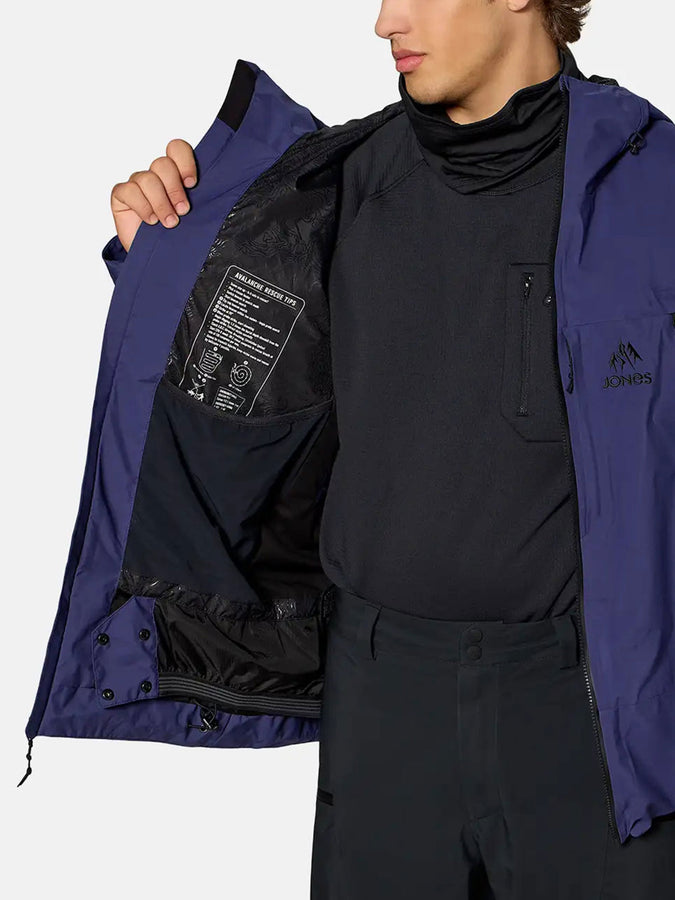 Jones GORE-TEX Deeper 2027 – Shell Jacket | ECLIPSE BLUE