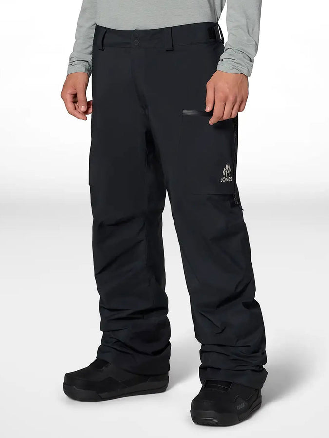 Jones GORE-TEX Deeper 2027 – Shell Pants | STEALTH BLACK