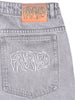 Frosted Wavy Classic Acid Wash Grey Jeans Holiday 2026