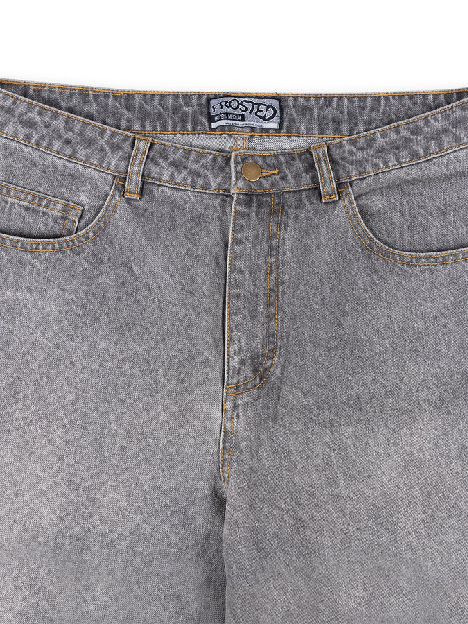 Frosted Wavy Classic Shadow Black Jeans Holiday 2026 | SHADOW BLACK