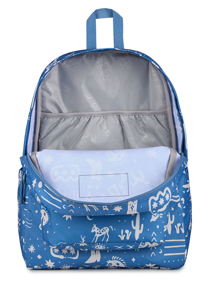 Jansport Superbreak Plus Backpack | YEEHAW/HORSE ELEMNTL BLU (A0S)