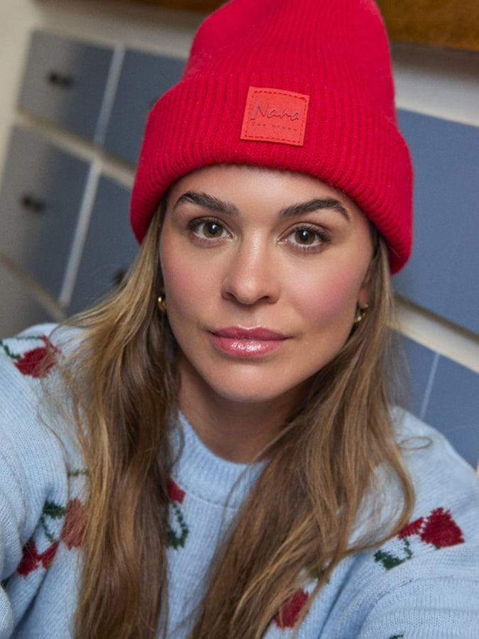 Nana The Brand Jasper Beanie | RED