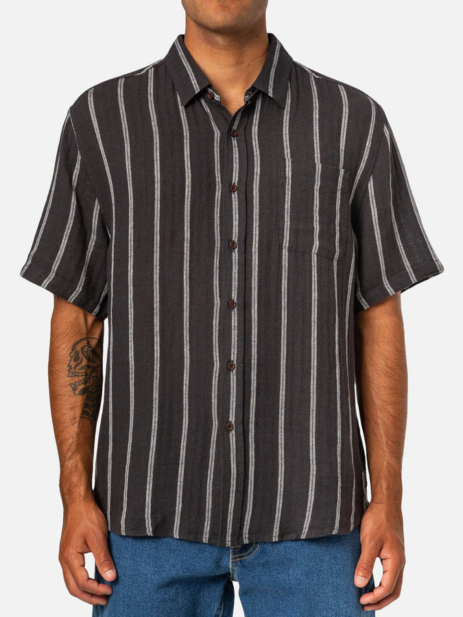 Katin Alan Short Sleeve Buttondown Shirt Spring 2026 | BLACK WASH