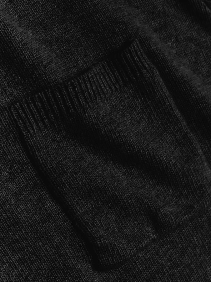 Woodbird Kang 1/2 Zip Polo Fall 2026 | BLACK