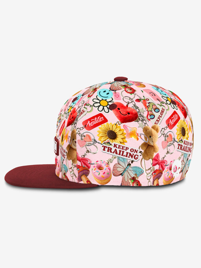 Headster Keychain Snapback Hat | SOFT PINK