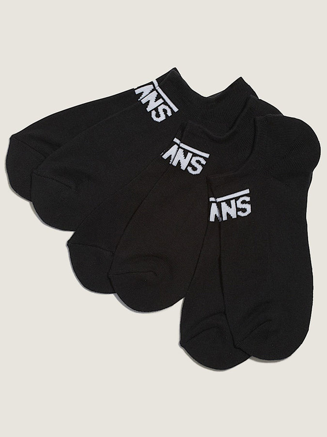 Vans Kick 3 Pack Socks | BLACK (BLK)