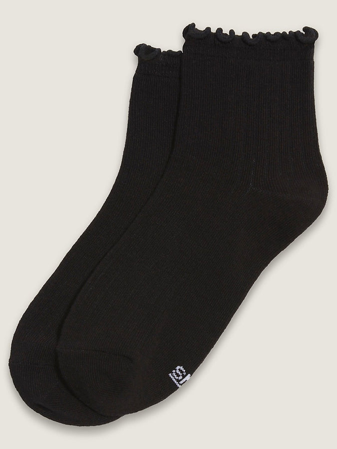 Vans Lettuce Have It Half Socks | BLACK (BLK)
