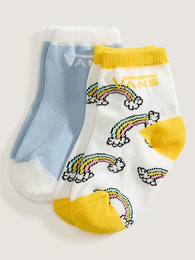 Vans Ticker 2  Pack Socks | SOFT SLATE (H90)