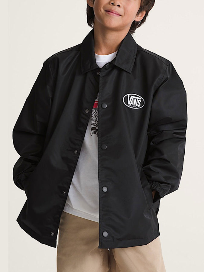 Vans New Torrey Coaches Jacket Spring 2026 | BLACK (BLK)