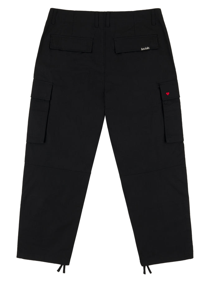 Loviah Ripstop Cargo Pants | BLACK