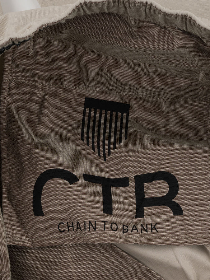 Chain To Bank Cut Clean Chino Pants Fall 2027 | BONE