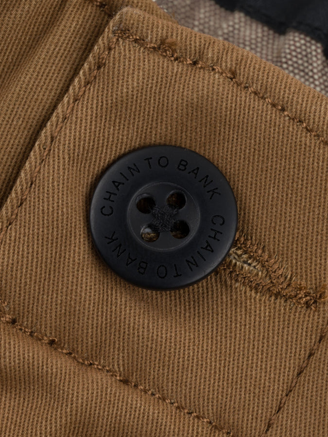 Chain To Bank Cut Clean Chino Pants Fall 2027 | TAN
